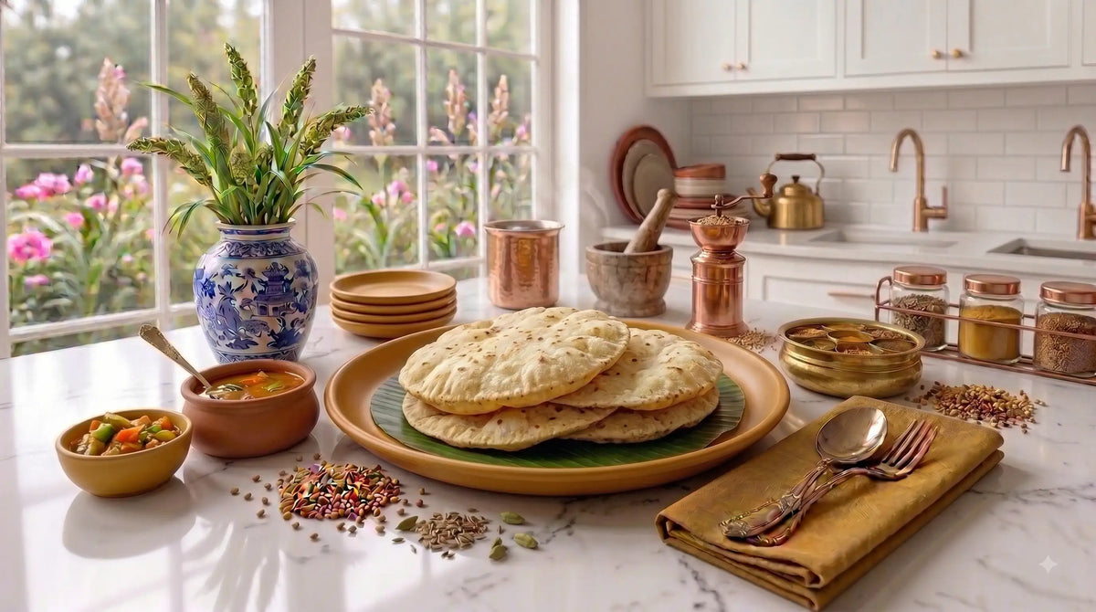 Browntop Millet Roti