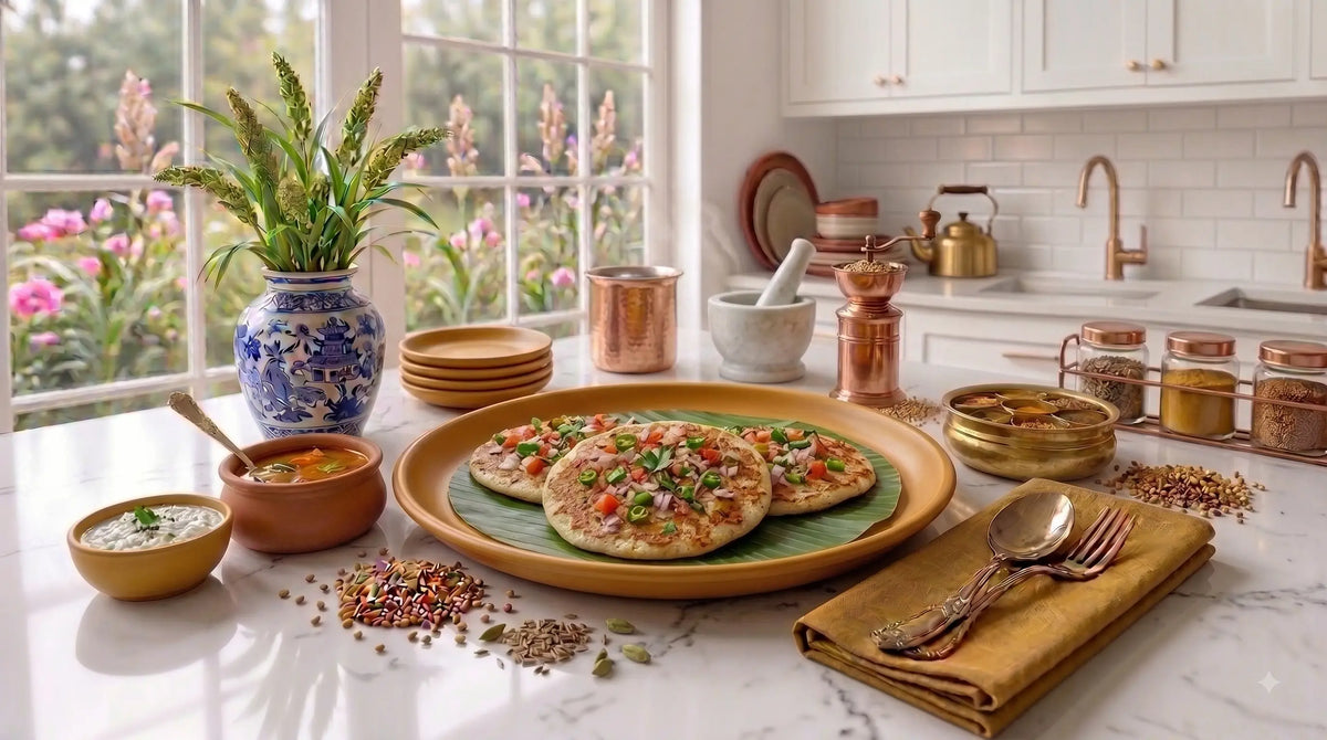 Browntop Millet Uttapam