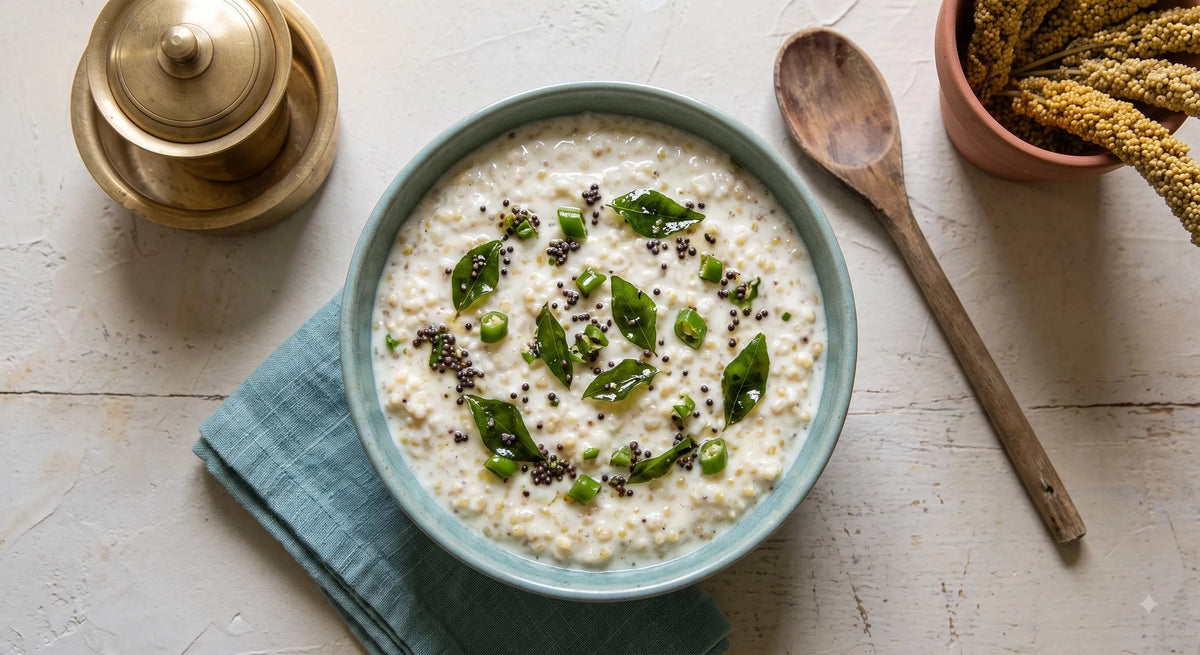 Kodo Millet Curd Rice