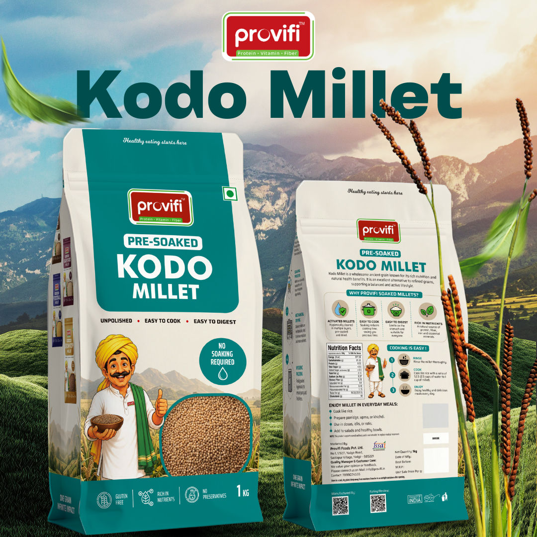 Pre-Soaked Kodo Millet