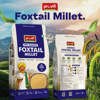 Pre-Soaked Foxtail Millet