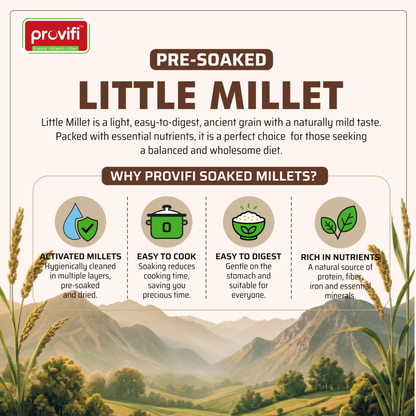 Pre-Soaked Little Millet