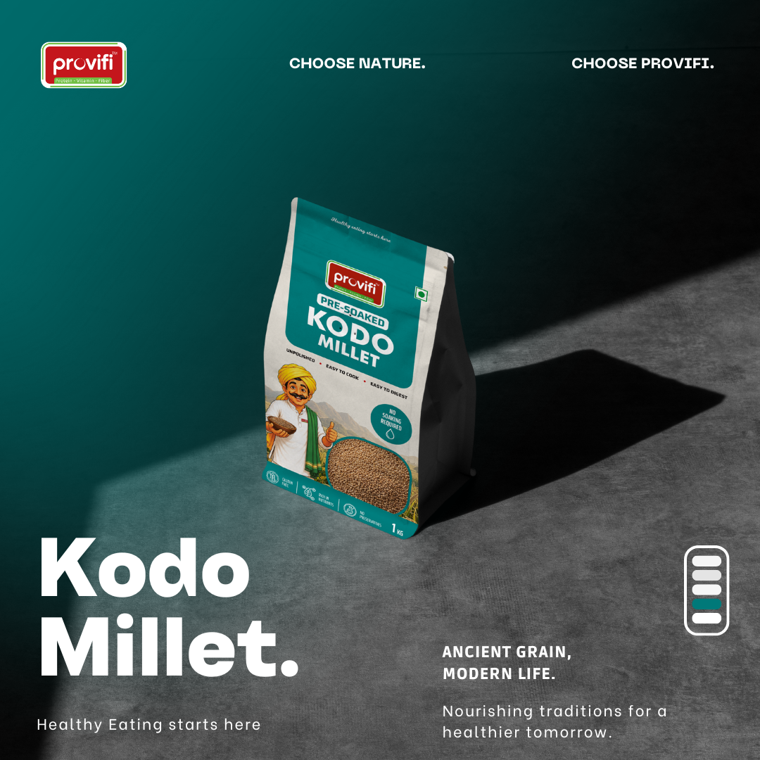Pre-Soaked Kodo Millet