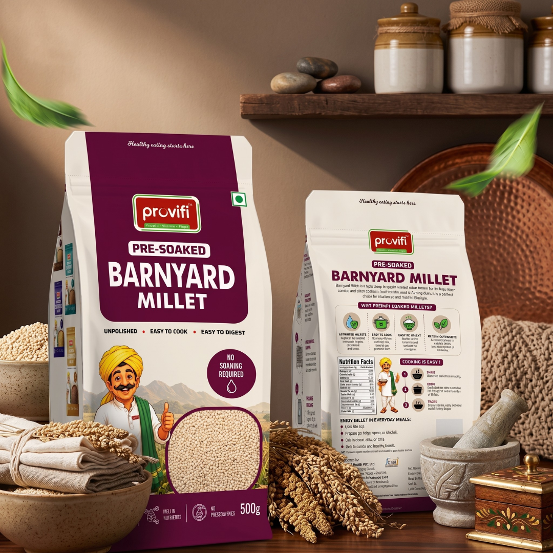 Pre-Soaked Barnyard Millet
