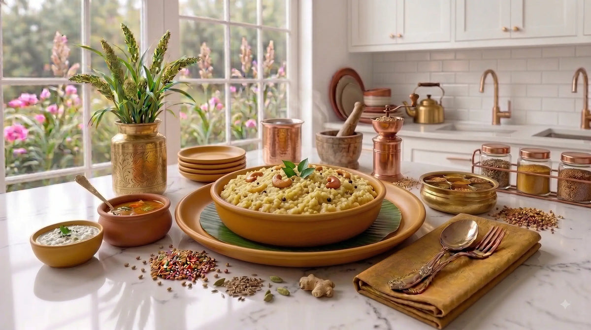 Browntop Millet Pongal