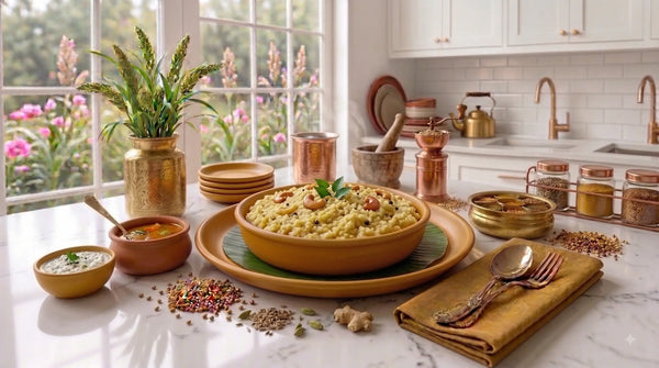Browntop Millet Pongal