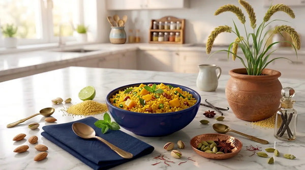 Foxtail Millet Mango Rice