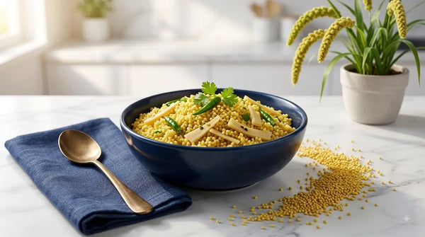Foxtail Millet with Bamboo Shoot