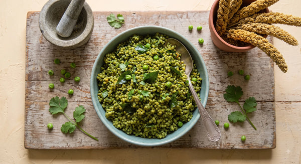 Kodo Millet Coriander Rice