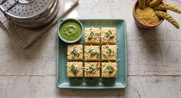 Kodo Millet Dhokla