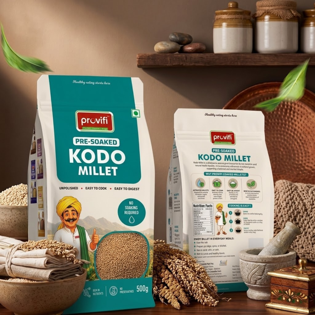 Pre-Soaked Kodo Millet