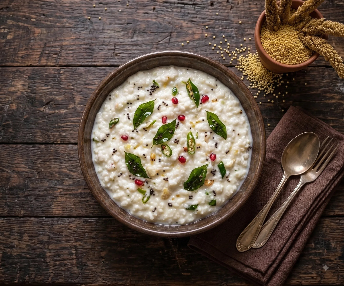 Little Millet Curd Rice