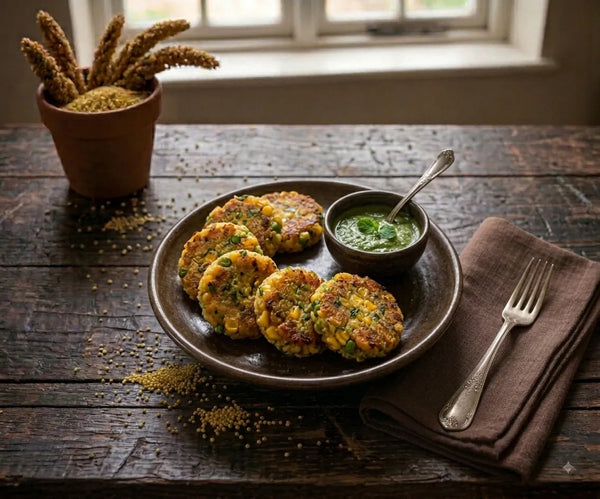 Kutki (Little Millet) Patties