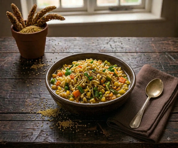 Little Millet Vegetable Soup