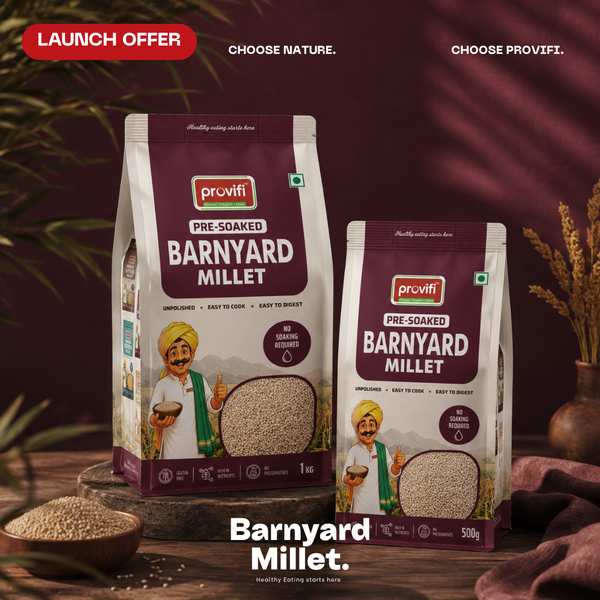 Pre-Soaked Barnyard Millet