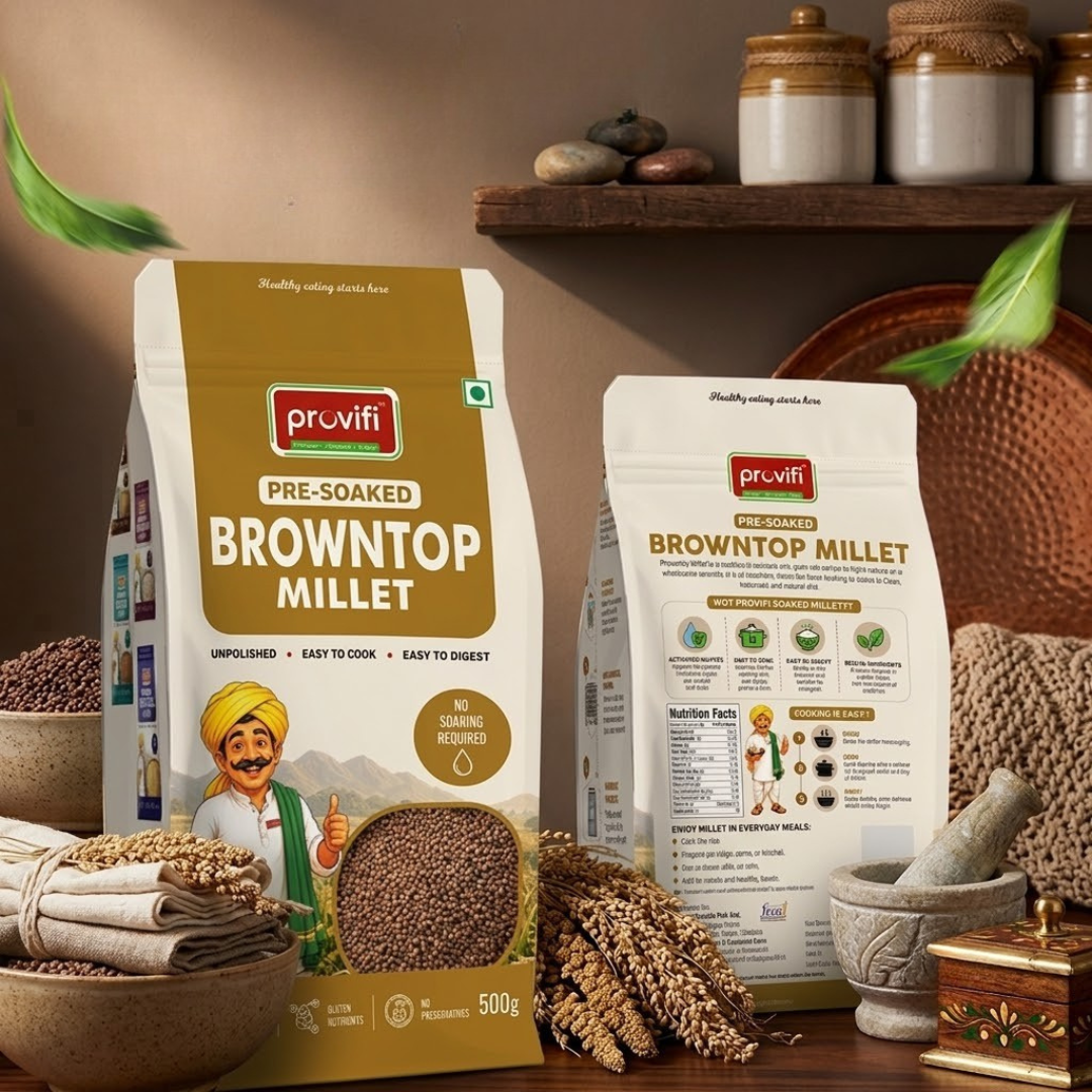 Pre-Soaked Browntop Millet