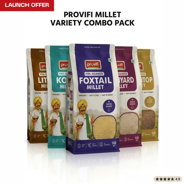 Discover 5 Combo | All 5 Millets (5 x 500 g)