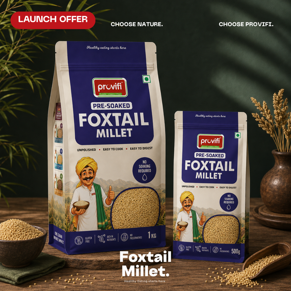 Pre-Soaked Foxtail Millet