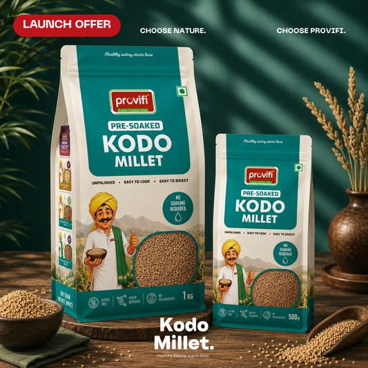 Pre-Soaked Kodo Millet